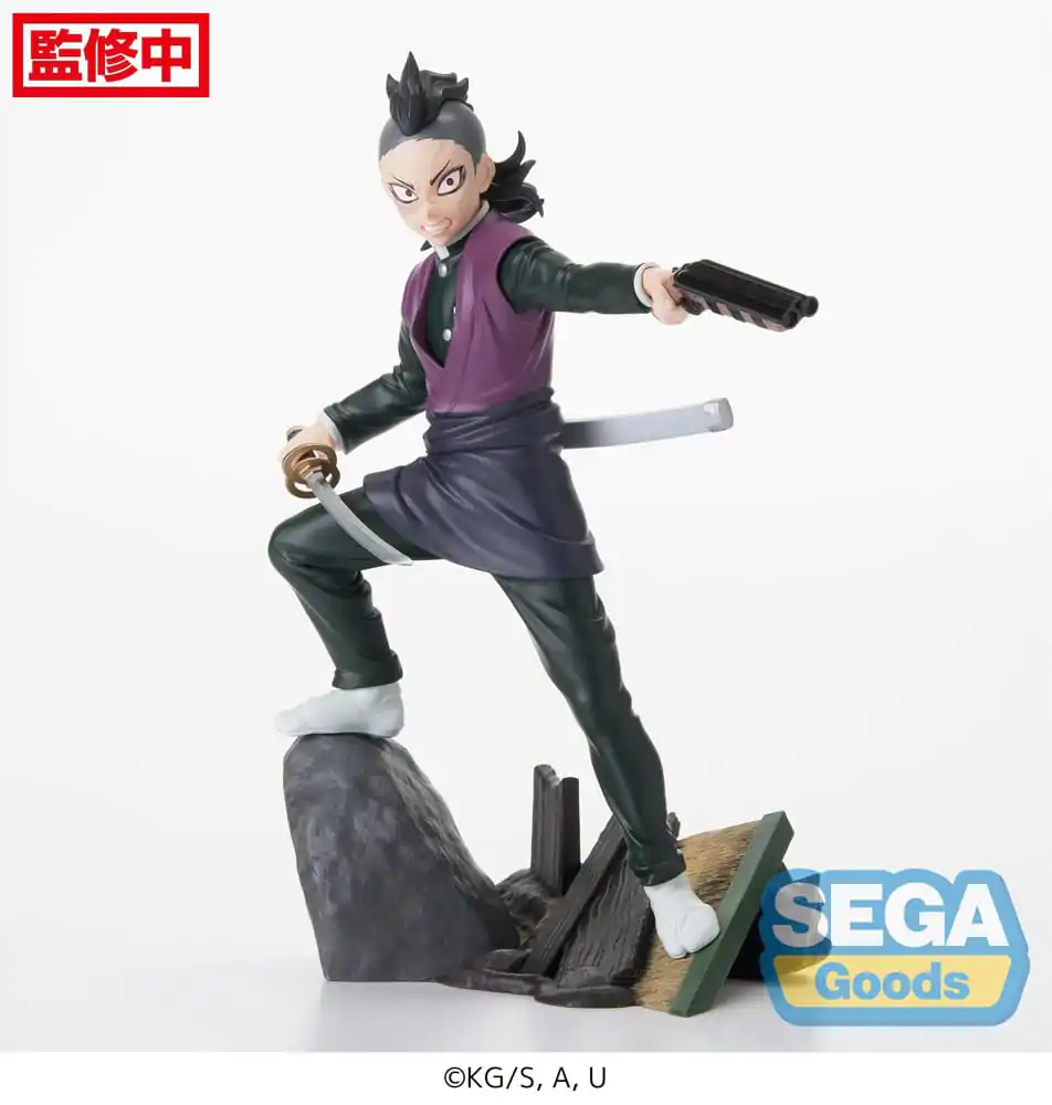 Demon Slayer: Kimetsu no Yaiba Xross Link Anime PVC Statue Genya Shinazugawa -Swordsmith Village Arc- 15 cm termékfotó