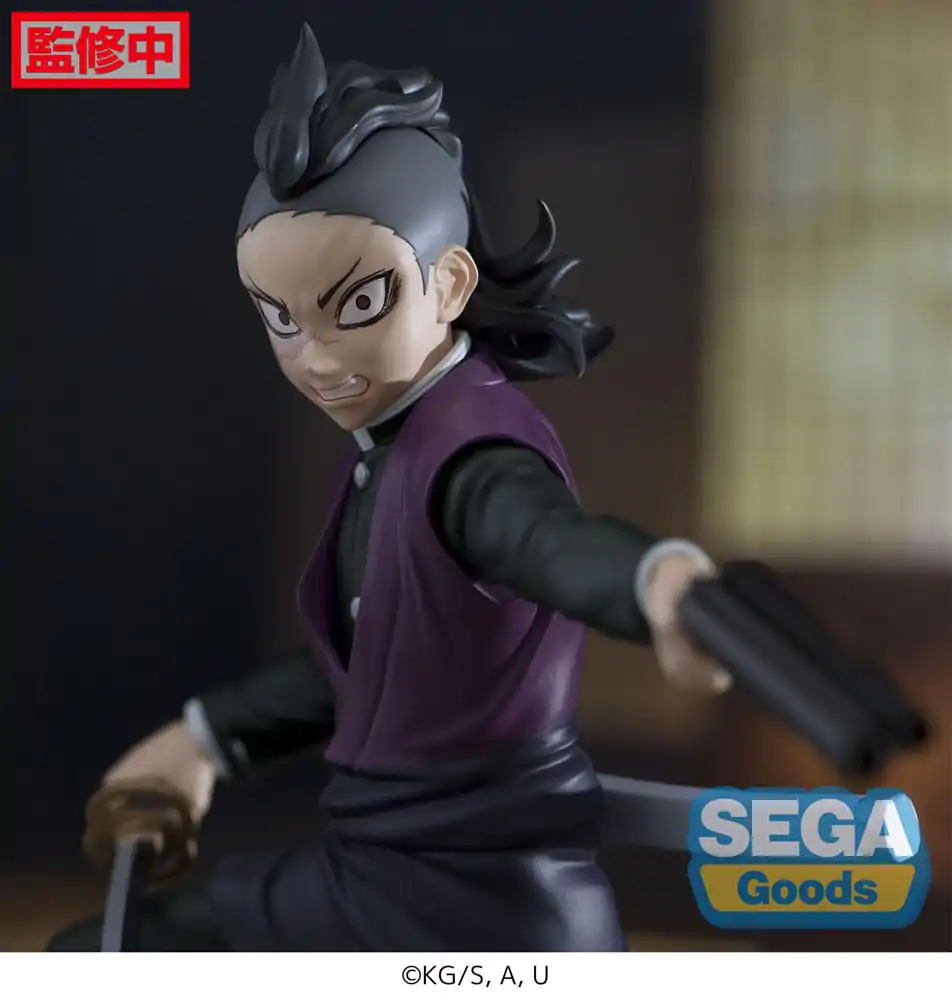 Demon Slayer: Kimetsu no Yaiba Xross Link Anime PVC Statue Genya Shinazugawa -Swordsmith Village Arc- 15 cm termékfotó