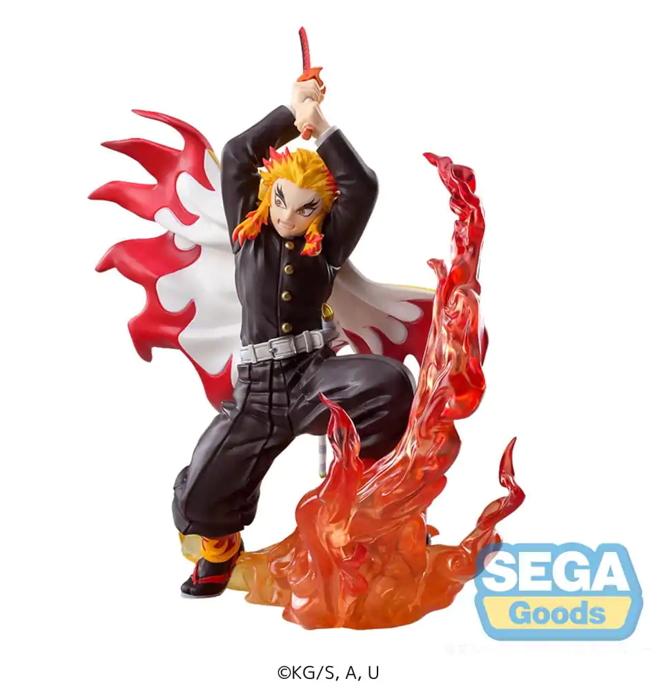 Demon Slayer: Kimetsu no Yaiba Xross Link Anime PVC Statue Kyojuro Rengoku 15 cm  product photo