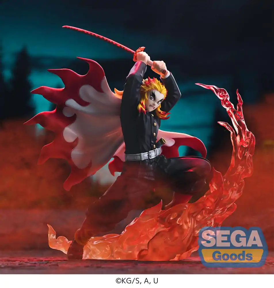 Demon Slayer: Kimetsu no Yaiba Xross Link Anime PVC Statue Kyojuro Rengoku 15 cm  product photo