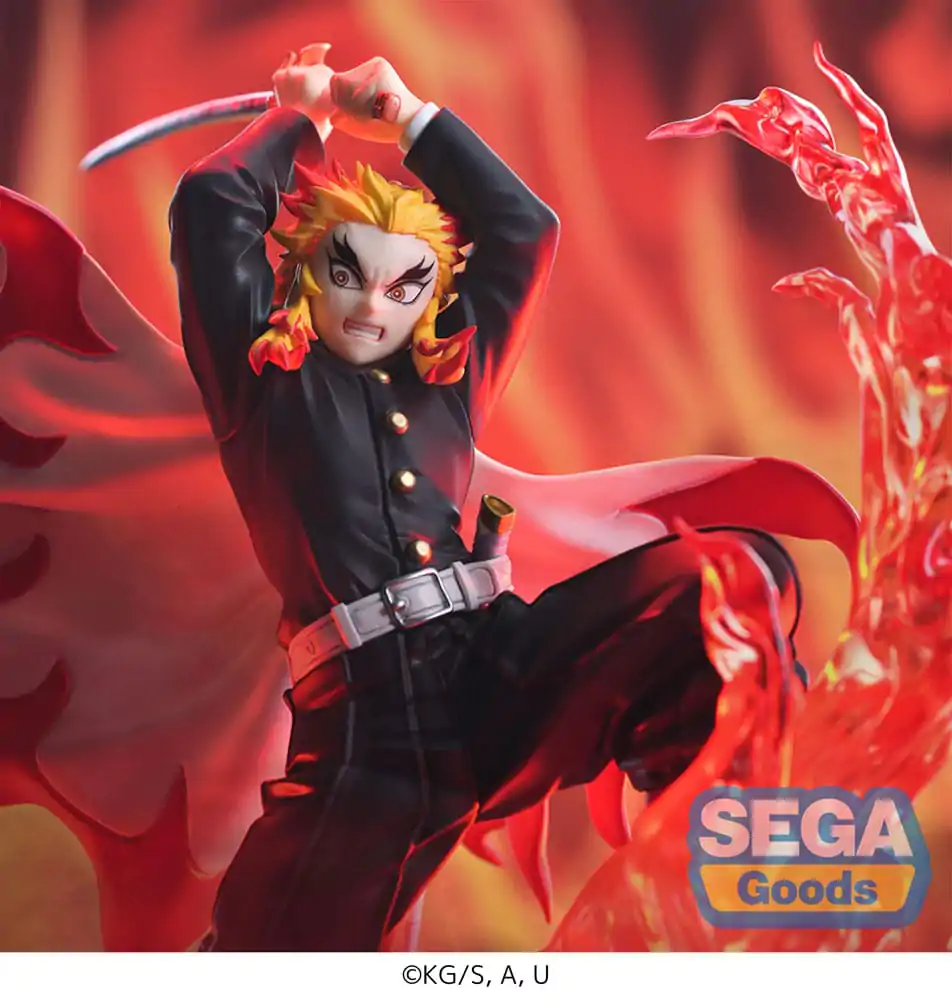 Demon Slayer: Kimetsu no Yaiba Xross Link Anime PVC Statue Kyojuro Rengoku 15 cm  product photo