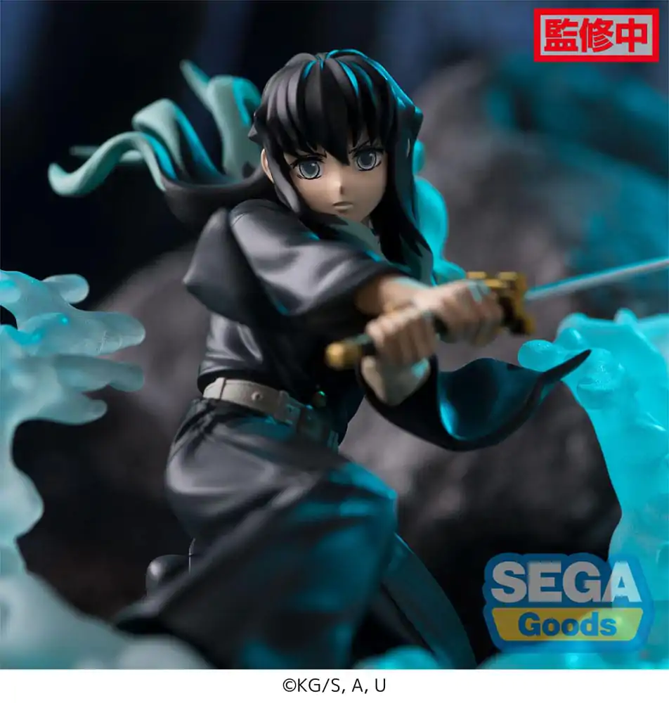 Demon Slayer: Kimetsu no Yaiba Xross Link Anime PVC Statue Muichiro Tokito Hashira Training Arc 11 cm product photo