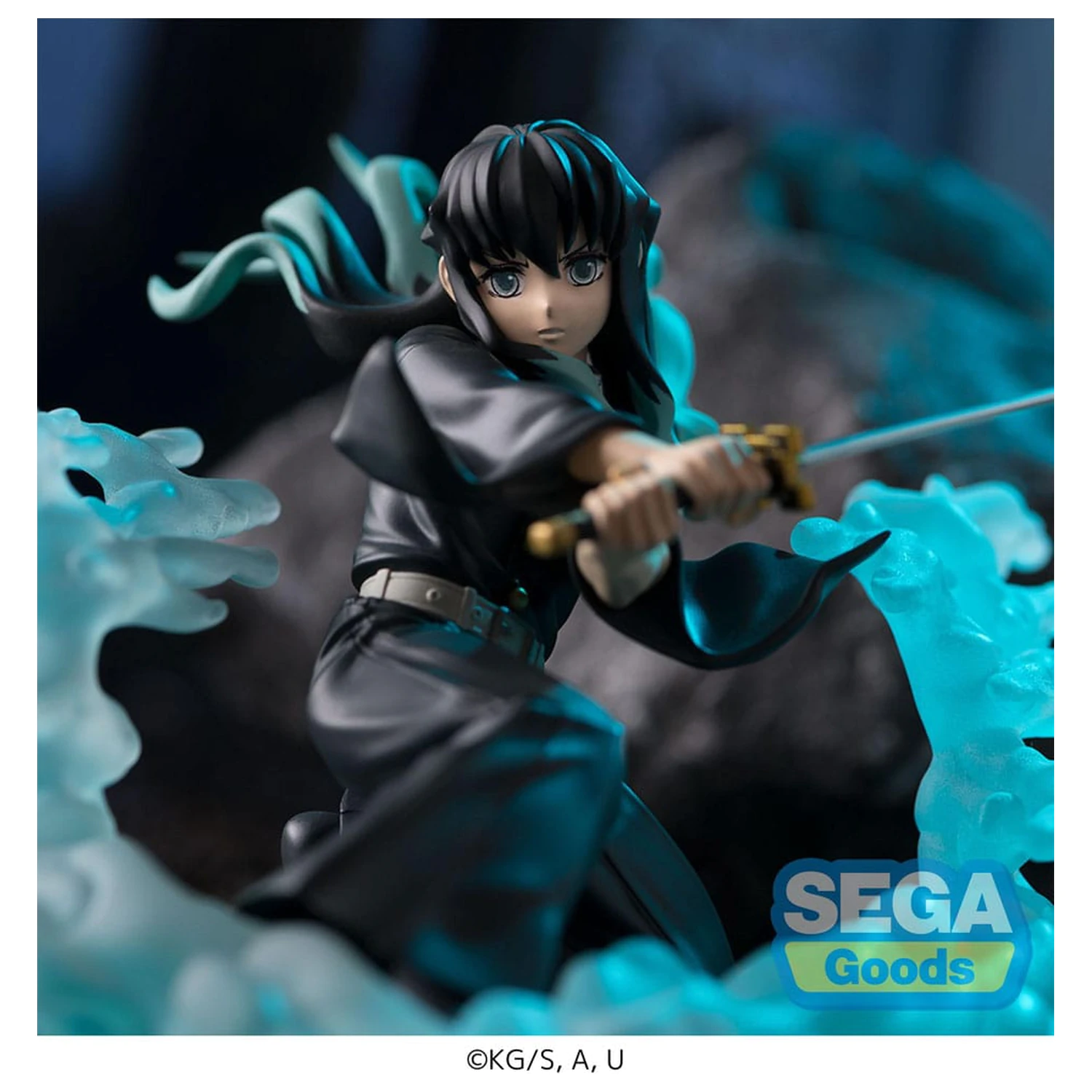 Demon Slayer: Kimetsu no Yaiba Xross Link Anime PVC Statue Muichiro Tokito Hashira Training Arc 11 cm product photo