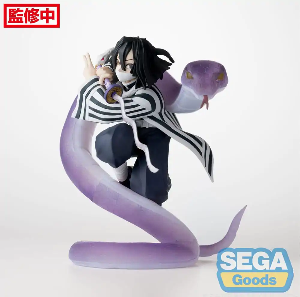 Demon Slayer: Kimetsu no Yaiba Xross Link Anime PVC Statue Obanai Iguro Hashira Training Arc 14 cm product photo