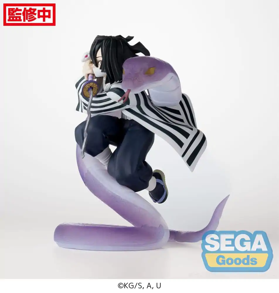 Demon Slayer: Kimetsu no Yaiba Xross Link Anime PVC Statue Obanai Iguro Hashira Training Arc 14 cm product photo