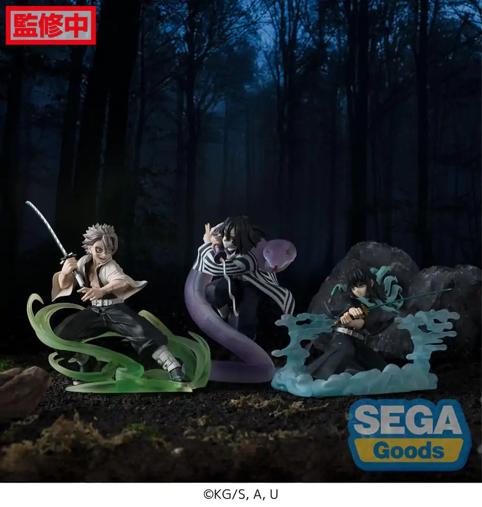 Demon Slayer: Kimetsu no Yaiba Xross Link Anime PVC Statue Sanemi Shinazugawa Hashira Training Arc 12 cm product photo