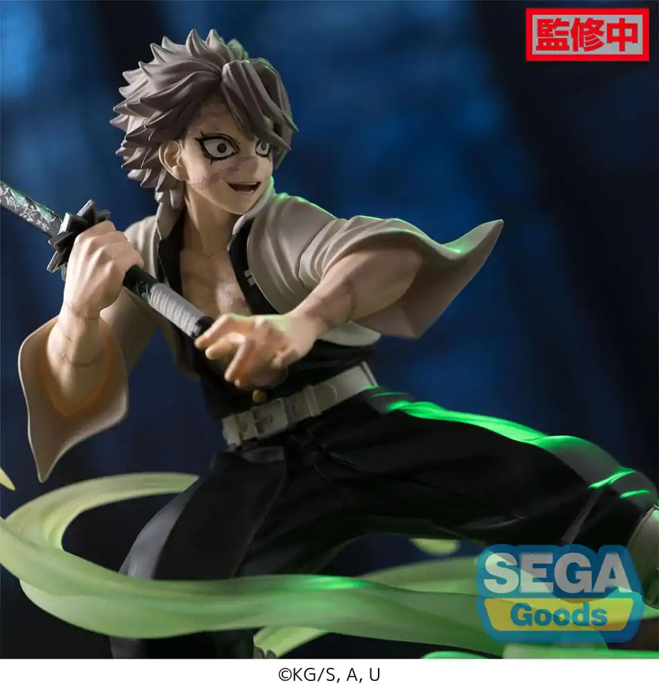 Demon Slayer: Kimetsu no Yaiba Xross Link Anime PVC Statue Sanemi Shinazugawa Hashira Training Arc 12 cm product photo