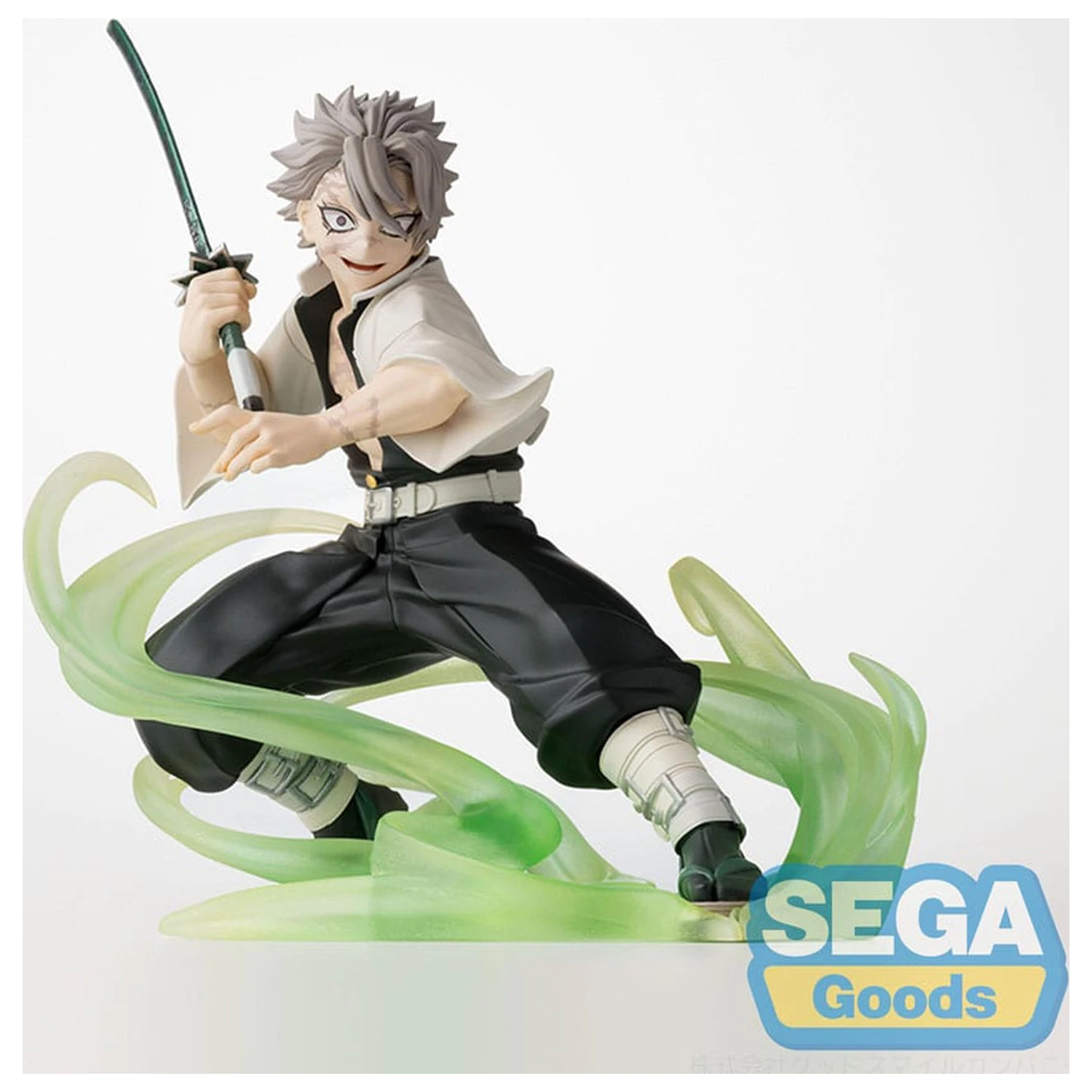 Demon Slayer: Kimetsu no Yaiba Xross Link Anime PVC Statue Sanemi Shinazugawa Hashira Training Arc 12 cm product photo