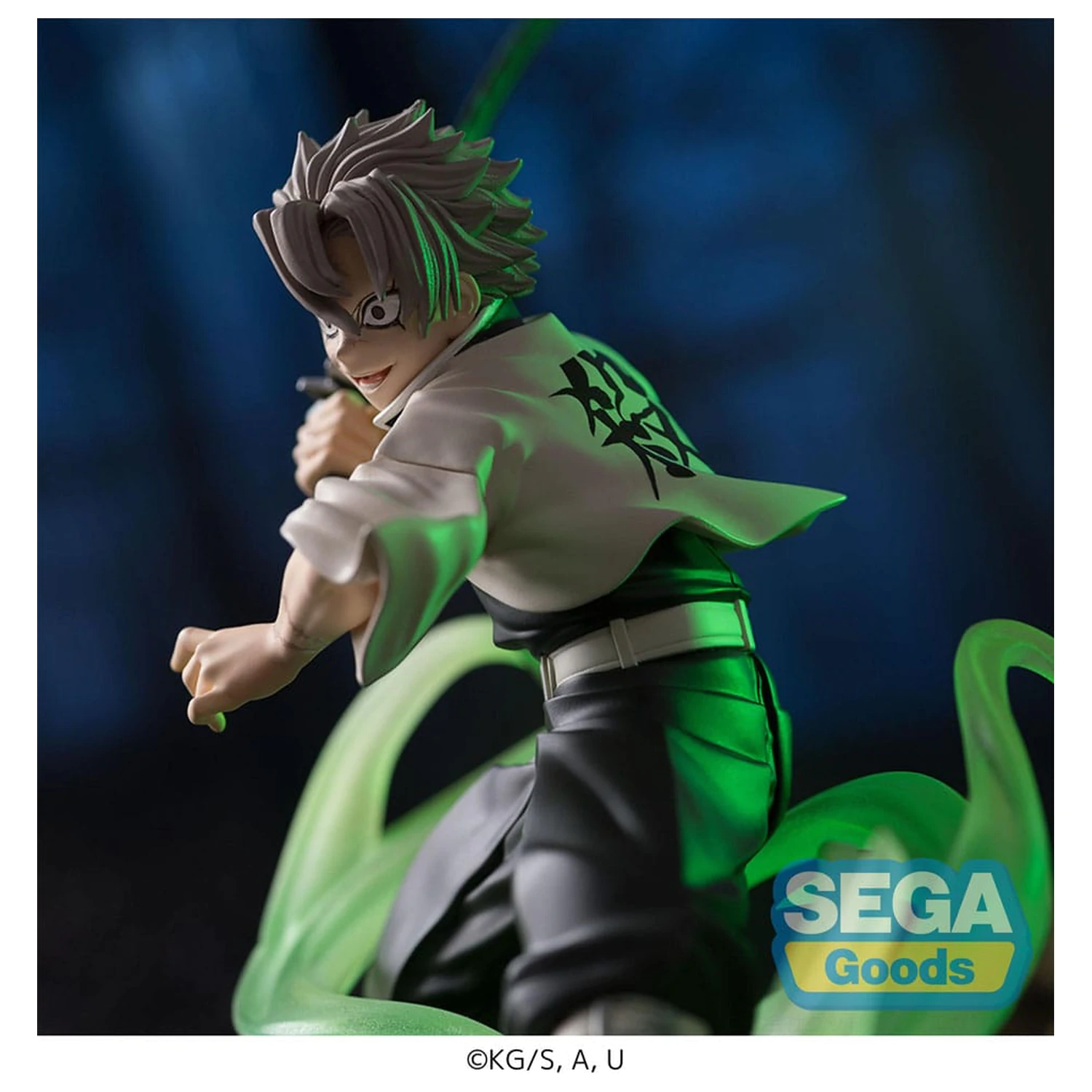 Demon Slayer: Kimetsu no Yaiba Xross Link Anime PVC Statue Sanemi Shinazugawa Hashira Training Arc 12 cm product photo