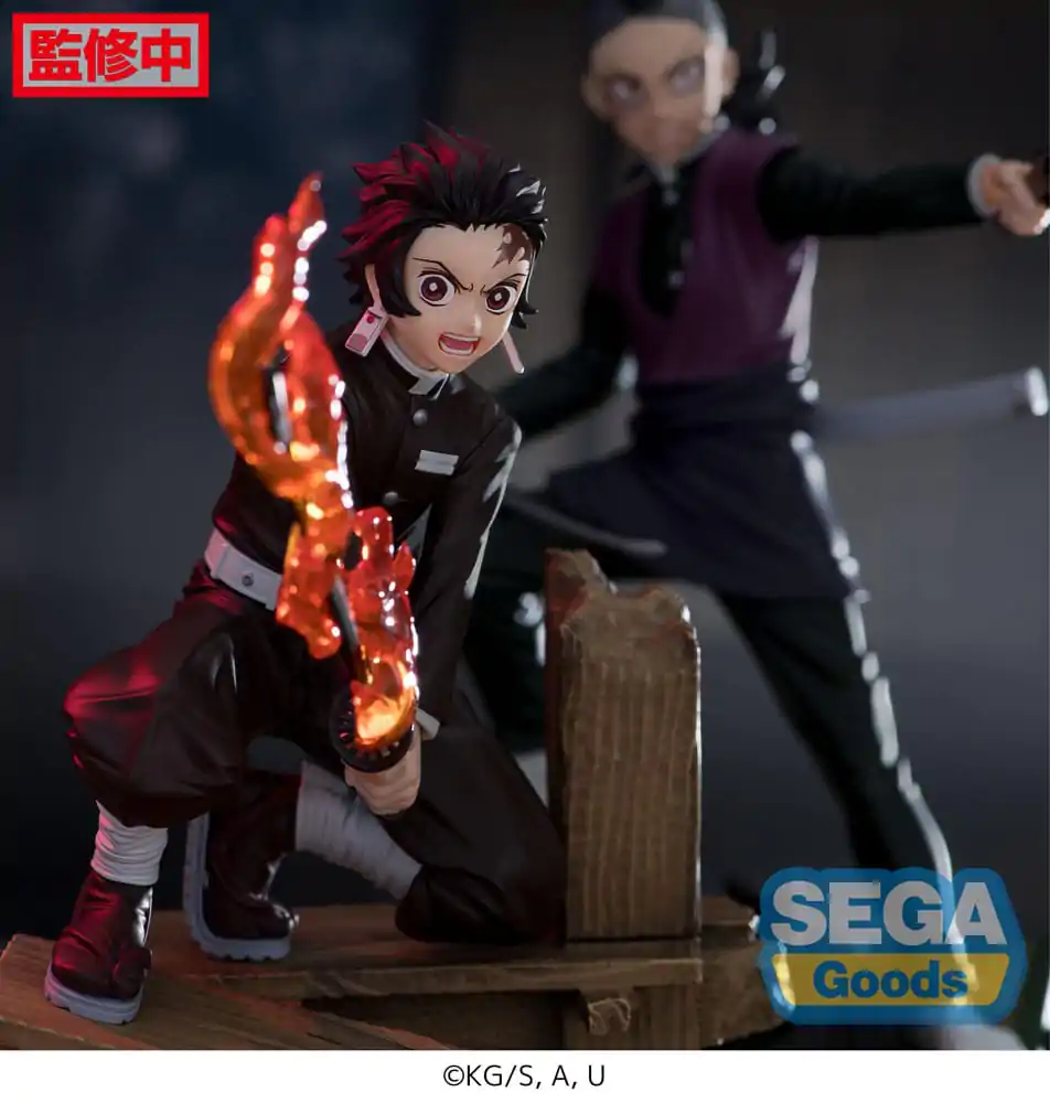 Demon Slayer: Kimetsu no Yaiba Xross Link Anime PVC Statue Tanjiro Kamado -Swordsmith Village Arc- 12 cm termékfotó