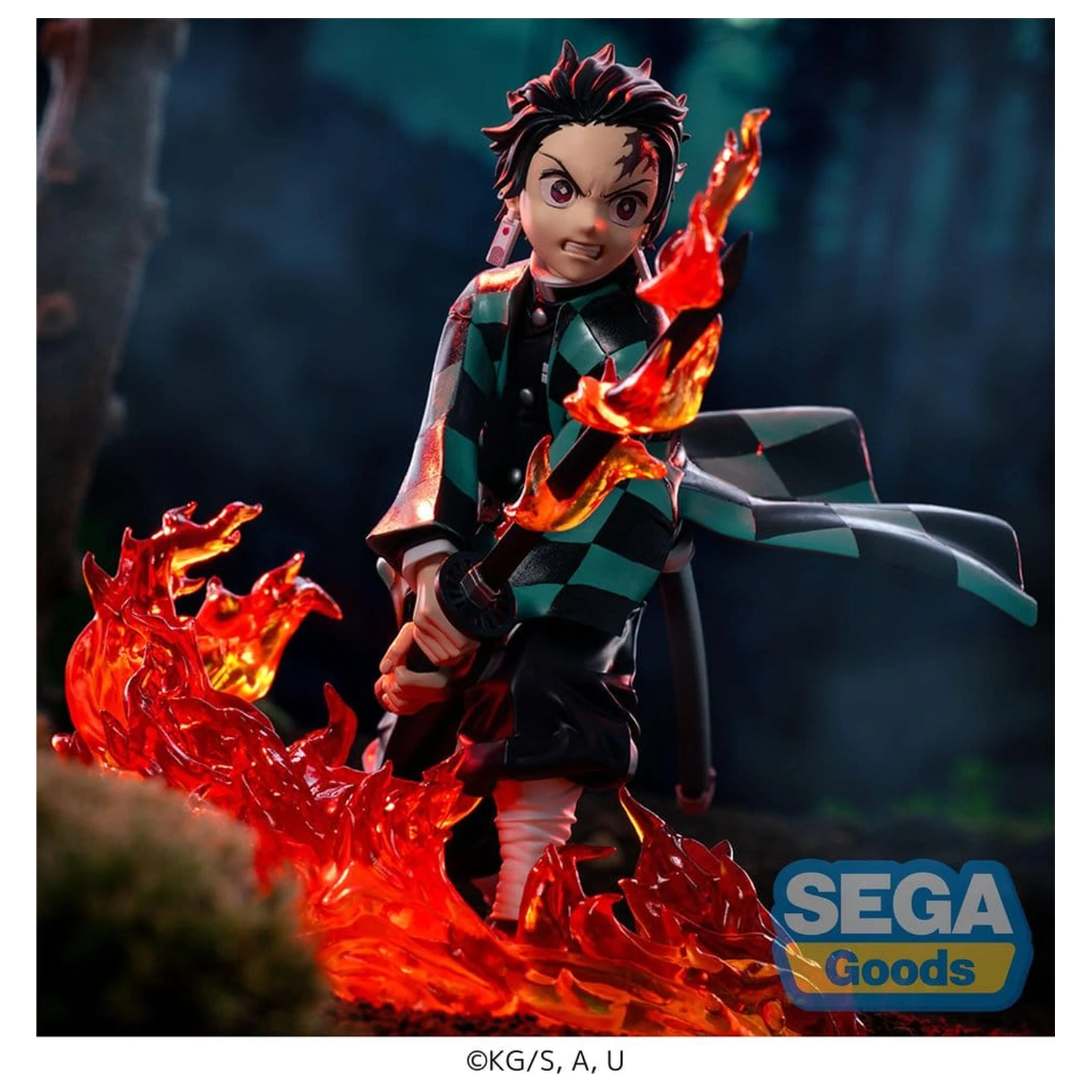 Demon Slayer: Kimetsu no Yaiba XrossLink PVC Statue Tanjiro Kamado 12 cm      product photo