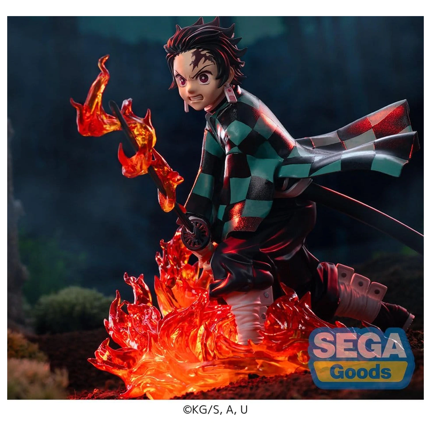 Demon Slayer: Kimetsu no Yaiba XrossLink PVC Statue Tanjiro Kamado 12 cm      product photo