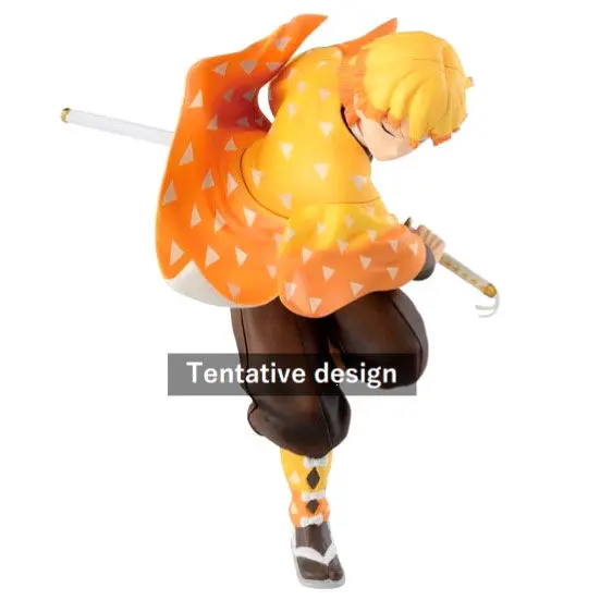 Demon Slayer Kimetsu No Yaiba Zenitsu Agatsuma Mugen Train Ichibansho figure 16cm product photo