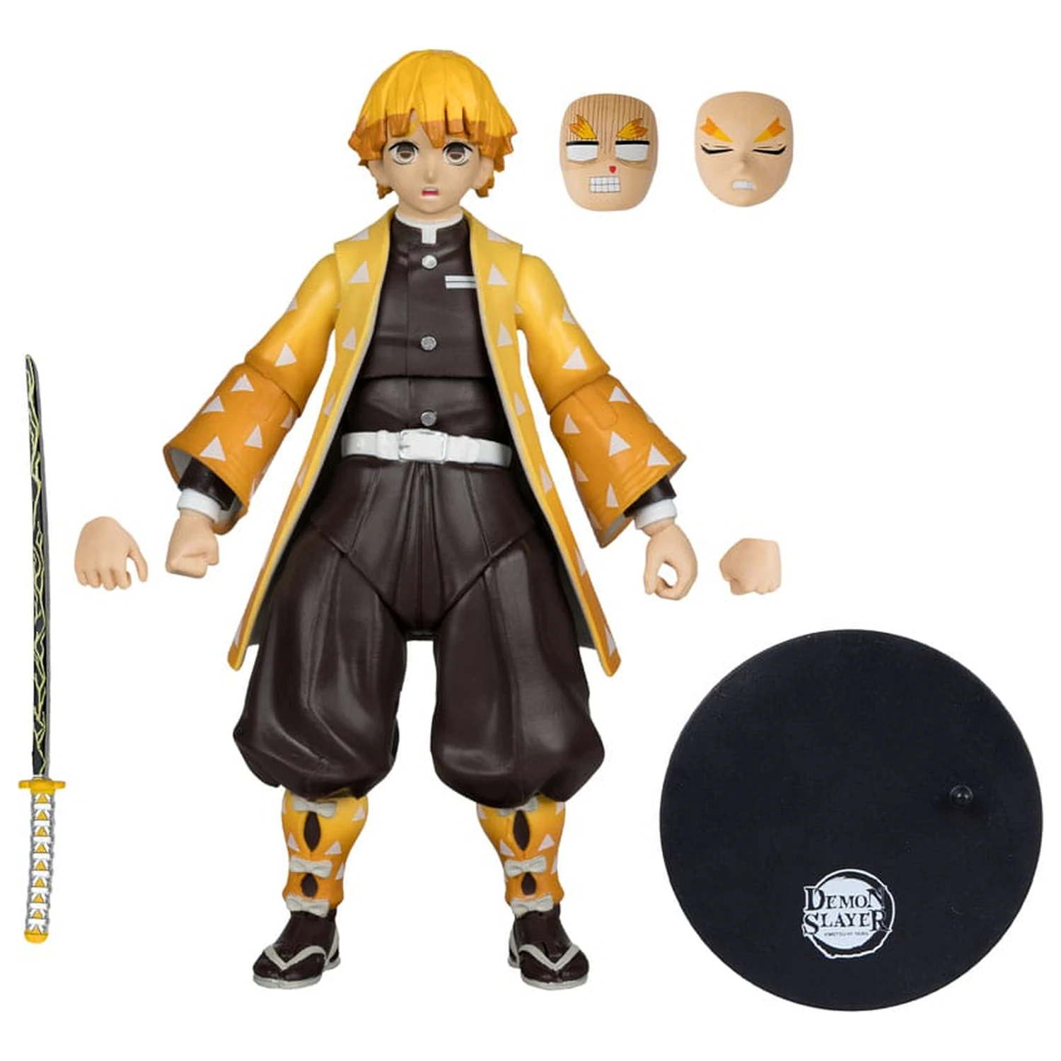 Demon Slayer: Kimetsu no Yaiba Action Figure Zenitsu Agatsuma Plantinum Edition 15 cm product photo