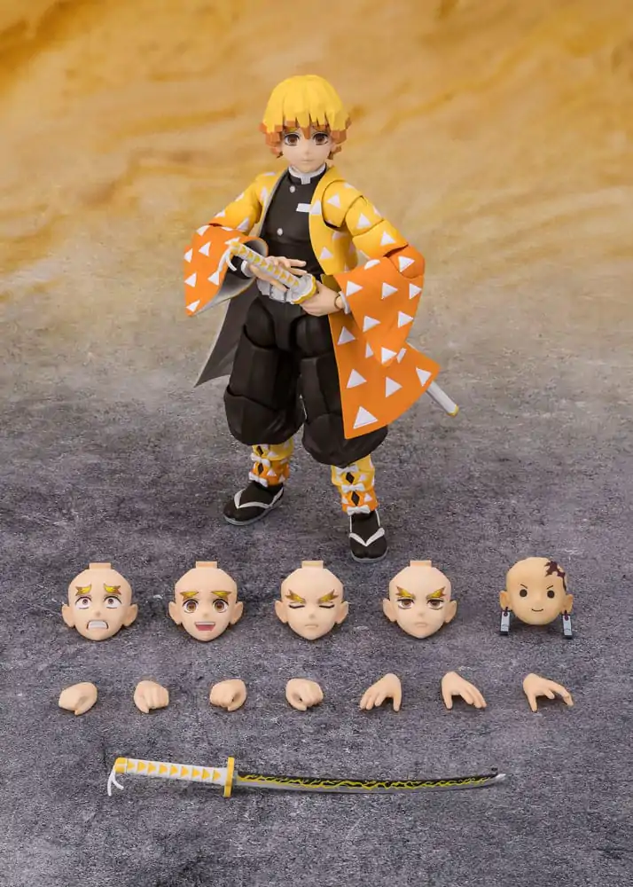 Demon Slayer Kimetsu no Yaiba Zenitsu Agatsuma S.H. Figuarts figure 14cm product photo