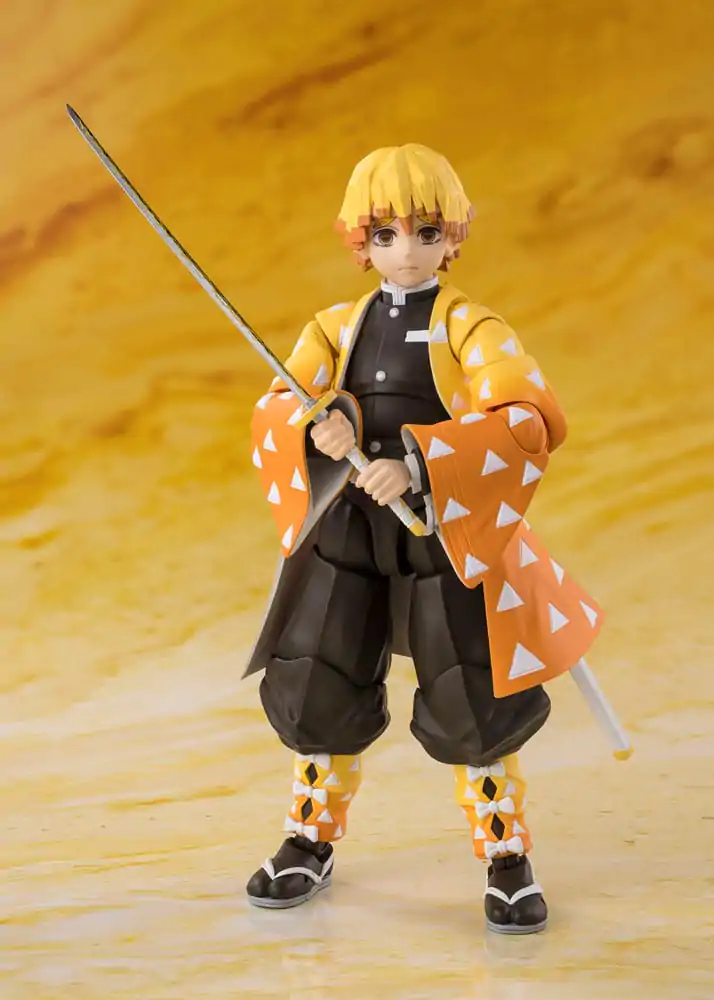 Demon Slayer Kimetsu no Yaiba Zenitsu Agatsuma S.H. Figuarts figure 14cm product photo