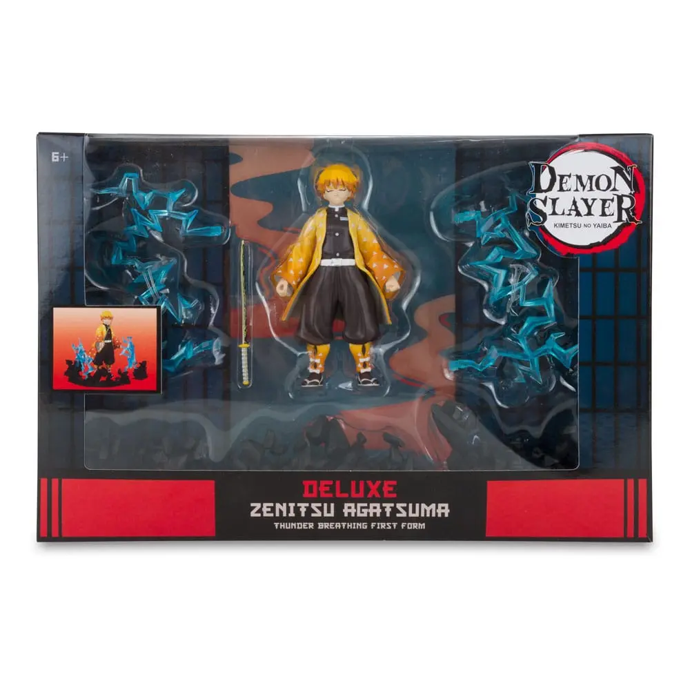 Demon Slayer: Kimetsu no Yaiba Action Figure Zenitsu Thunder Breathing Deluxe 13 cm product photo