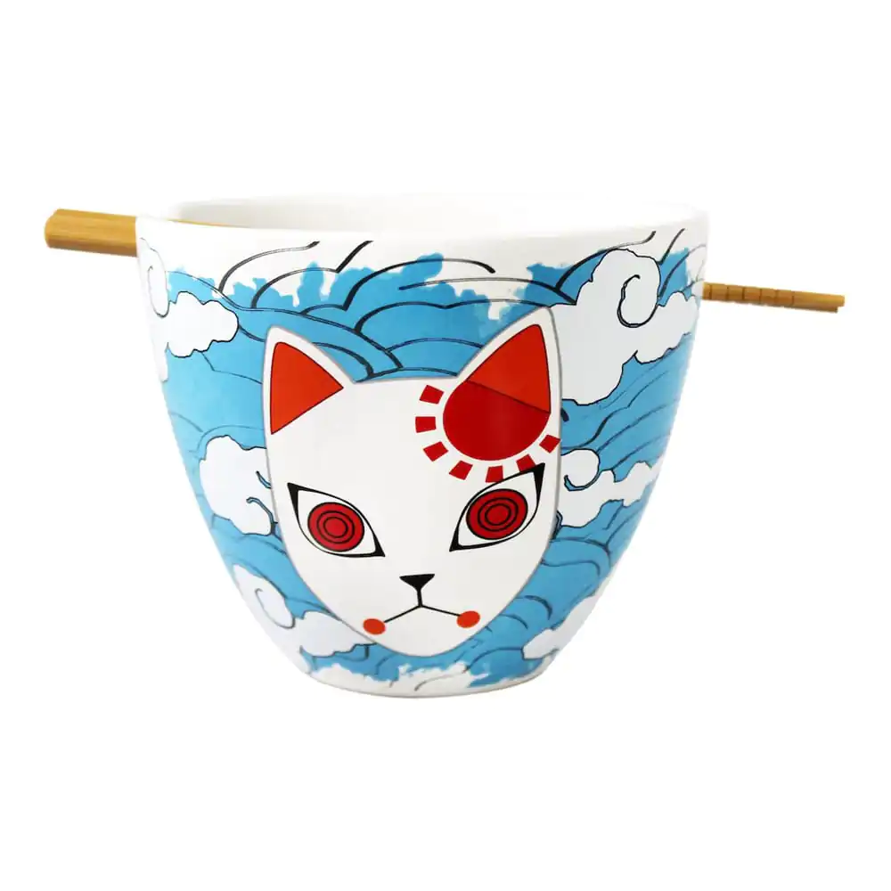 Demon Slayer Ramen Bowl with Chopsticks Tanjiro Mask 473 ml product photo