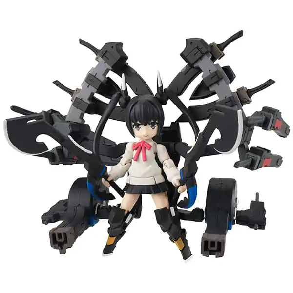 Desktop Army Action Figure Heavy Weapon High School Girl Team 5 8 cm product photo
