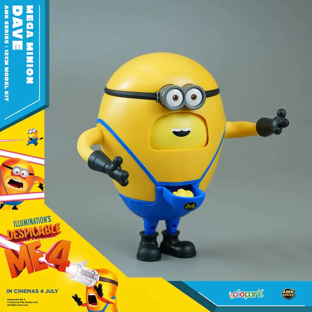 Despicable Me 4 AMK Series Plastic Model Kit Super Dave 12 cm product photo