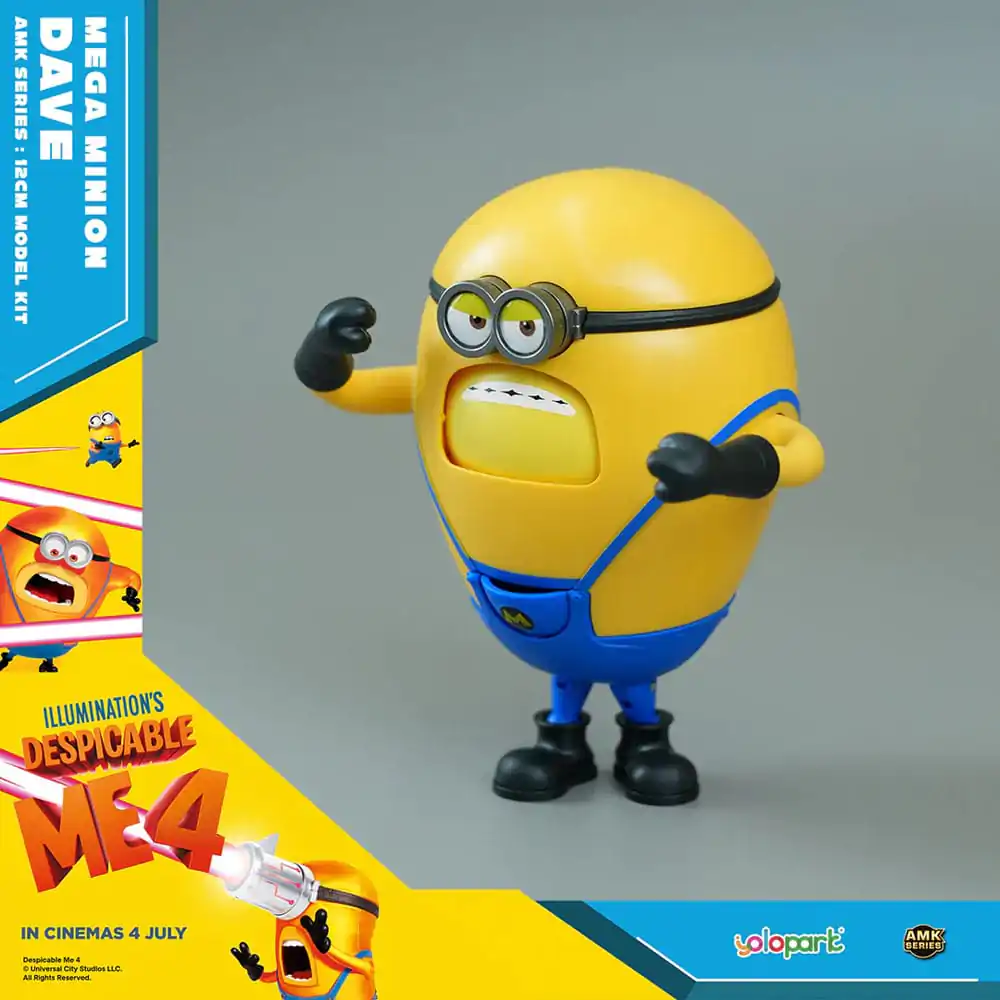 Despicable Me 4 AMK Series Plastic Model Kit Super Dave 12 cm product photo