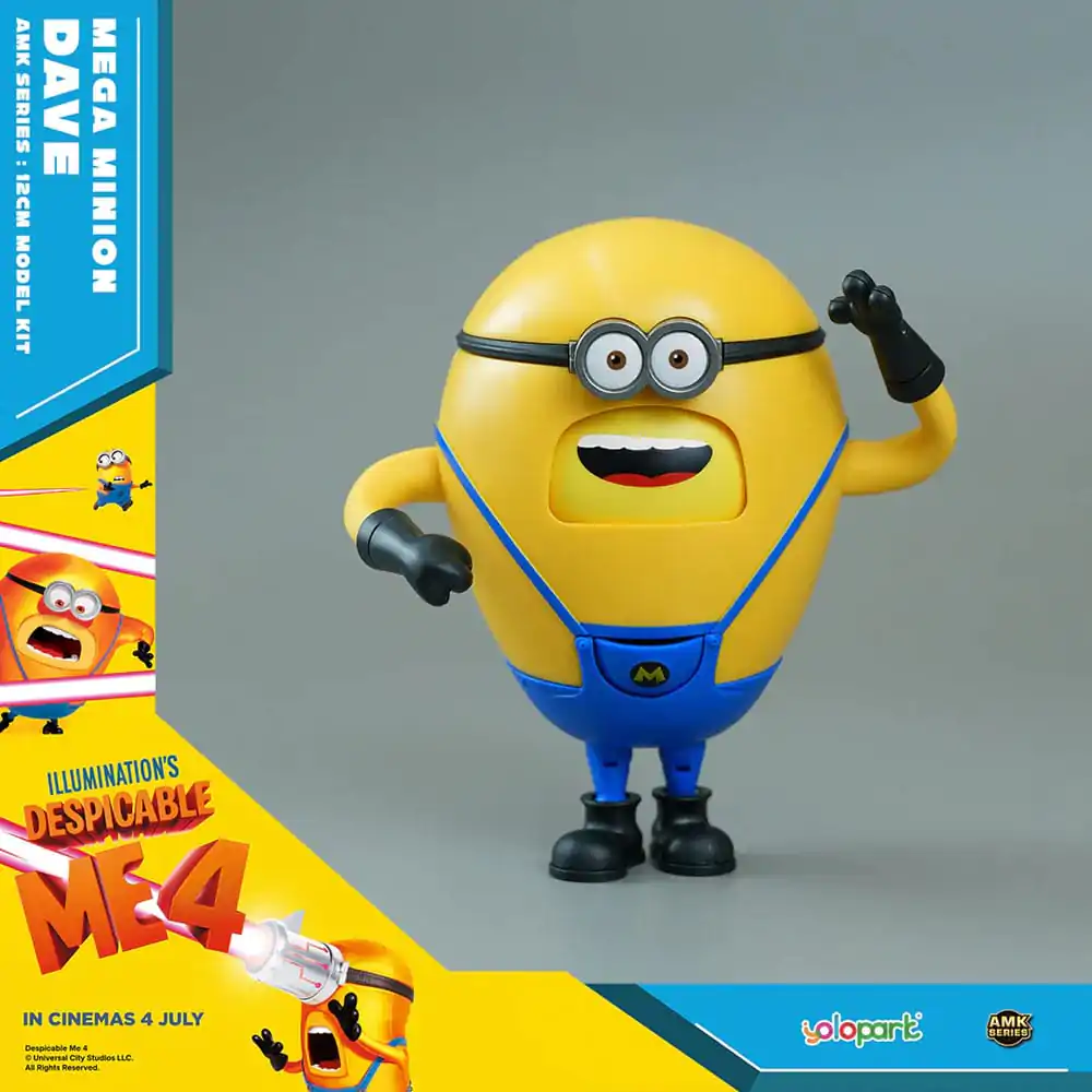 Despicable Me 4 AMK Series Plastic Model Kit Super Dave 12 cm product photo