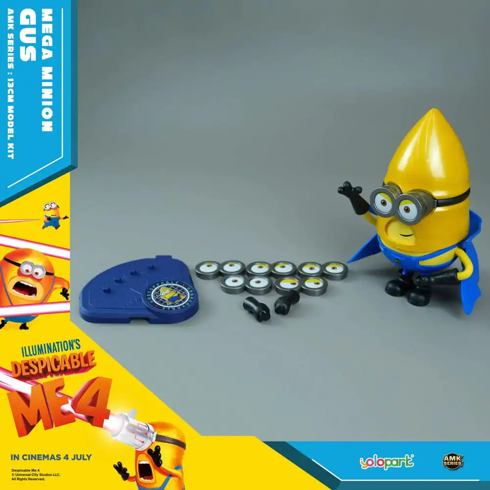 Despicable Me 4 AMK Series Plastic Model Kit Super Gus 12 cm product photo
