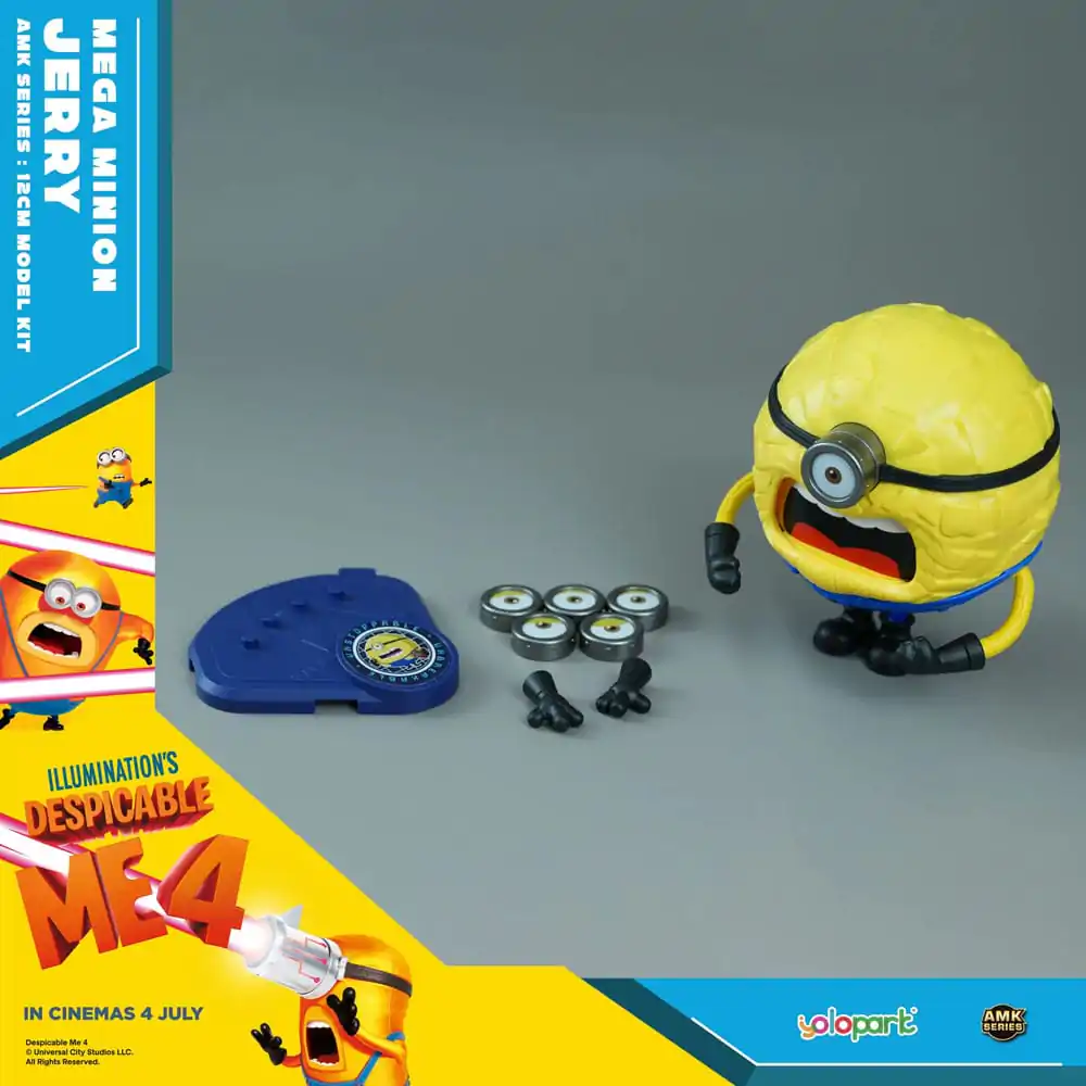 Despicable Me 4 AMK Series Plastic Model Kit Super Jerry 12 cm product photo