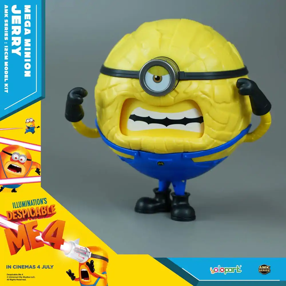 Despicable Me 4 AMK Series Plastic Model Kit Super Jerry 12 cm product photo