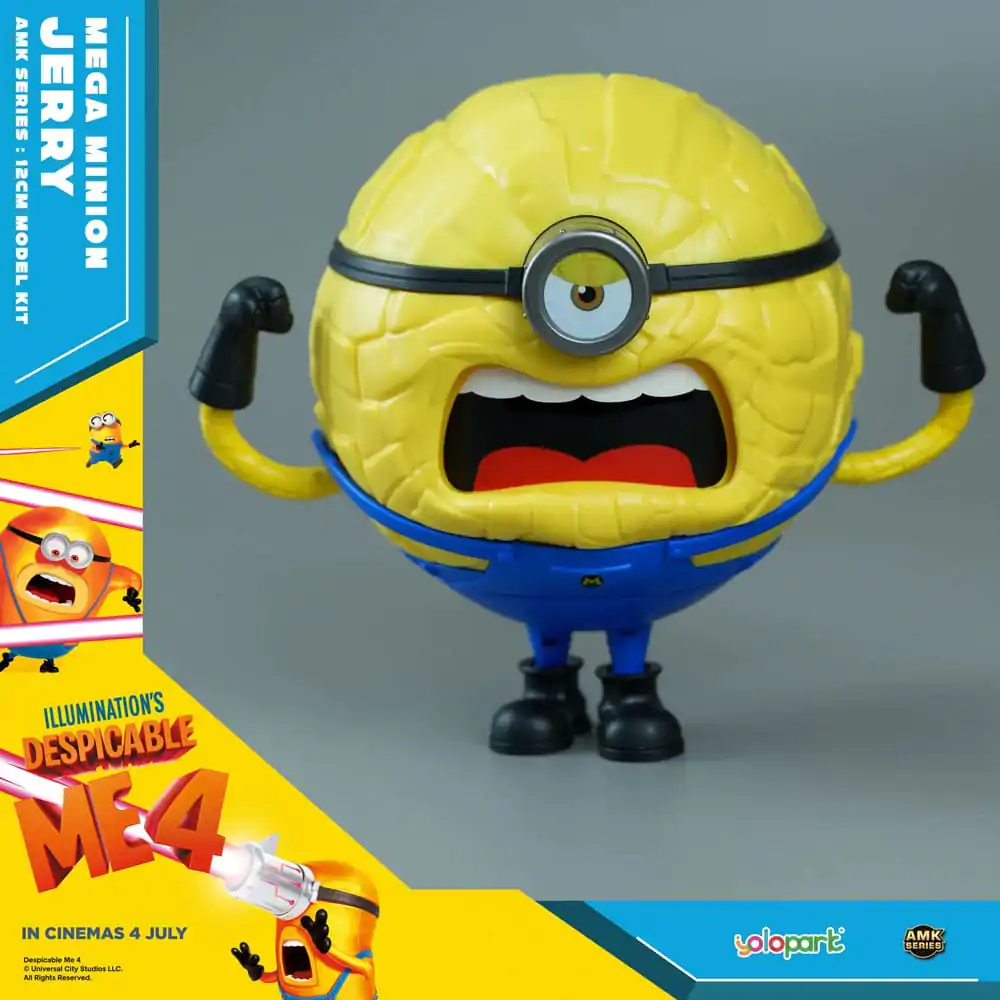 Despicable Me 4 AMK Series Plastic Model Kit Super Jerry 12 cm product photo