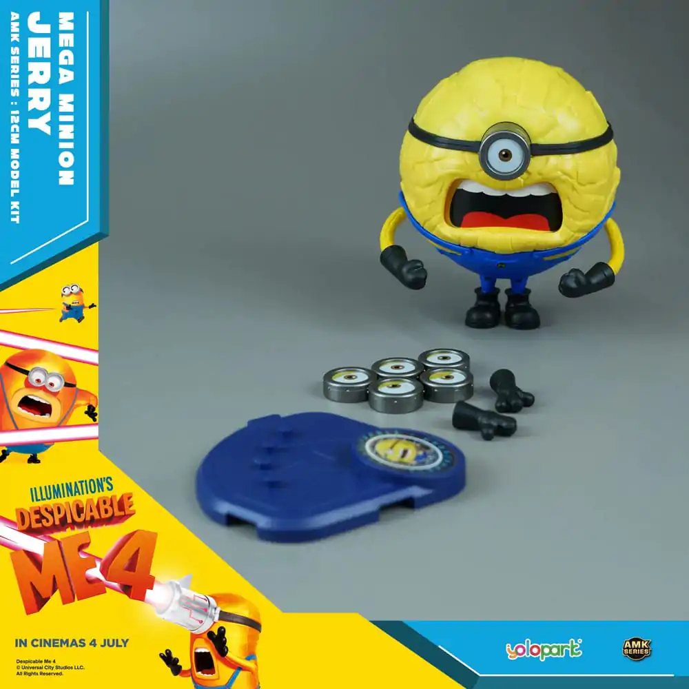 Despicable Me 4 AMK Series Plastic Model Kit Super Jerry 12 cm product photo