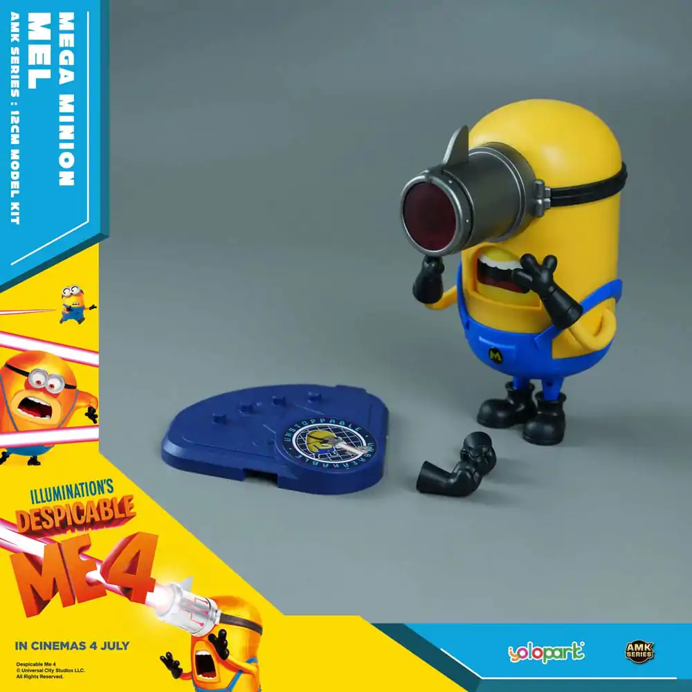 Despicable Me 4 AMK Series Plastic Model Kit Super Mel 12 cm product photo