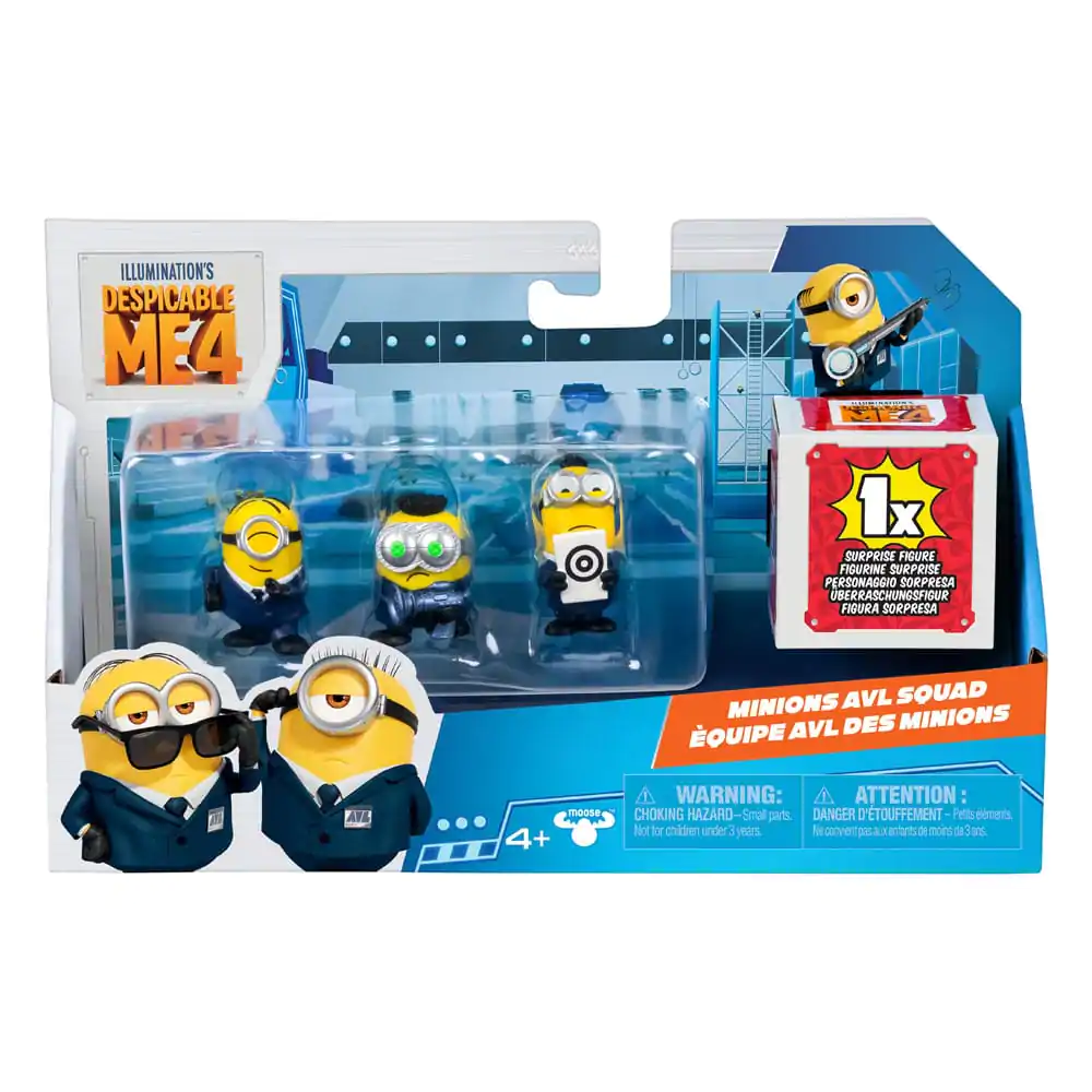 Despicable Me 4 Figure 4-Pack AVL 5 cm termékfotó