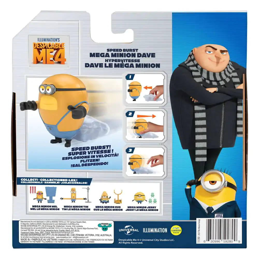 Despicable Me 4 Mega Minion Action Figure Dave product photo