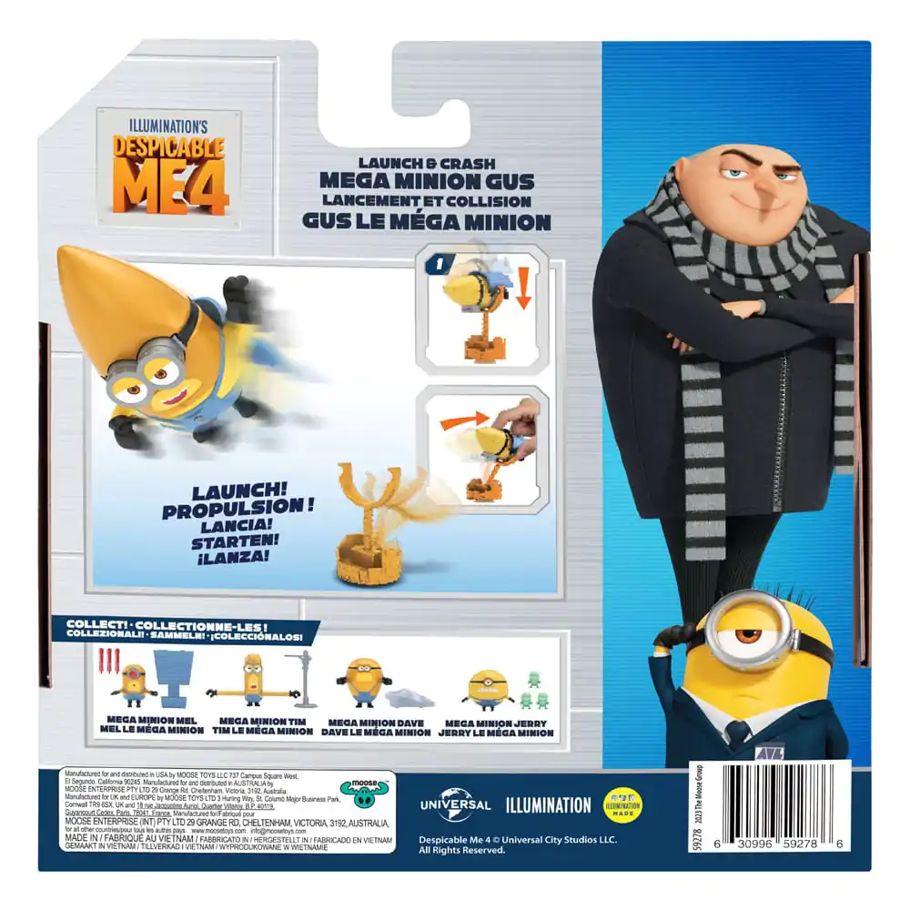 Despicable Me 4 Mega Minion Action Figure Gus 10 cm termékfotó