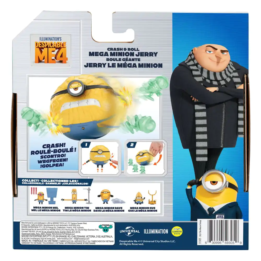 Despicable Me 4 Mega Minion Action Figure Jerry product photo