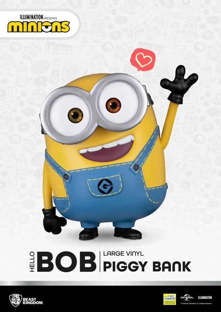 Despicable Me Piggy Vinyl Bank Hello Bob 35 cm product photo