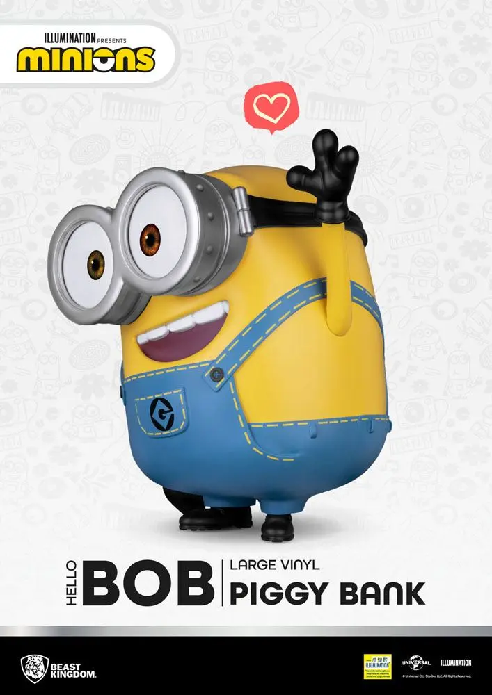 Despicable Me Piggy Vinyl Bank Hello Bob 35 cm product photo