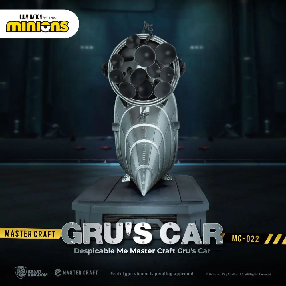 Despicable Me Master Craft Statue Gru's Car 26 cm product photo