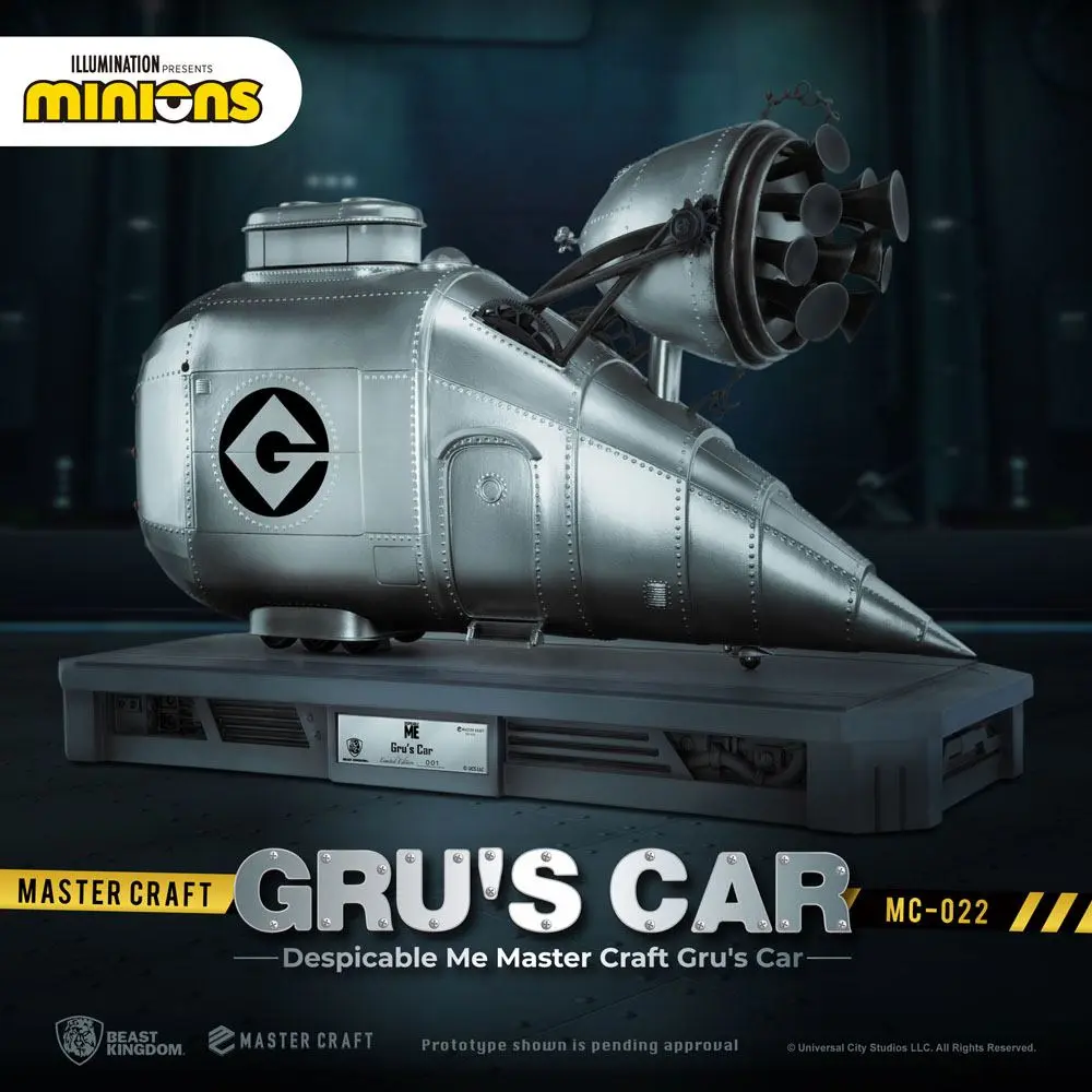 Despicable Me Master Craft Statue Gru's Car 26 cm product photo