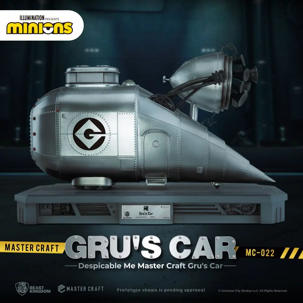 Despicable Me Master Craft Statue Gru's Car 26 cm product photo