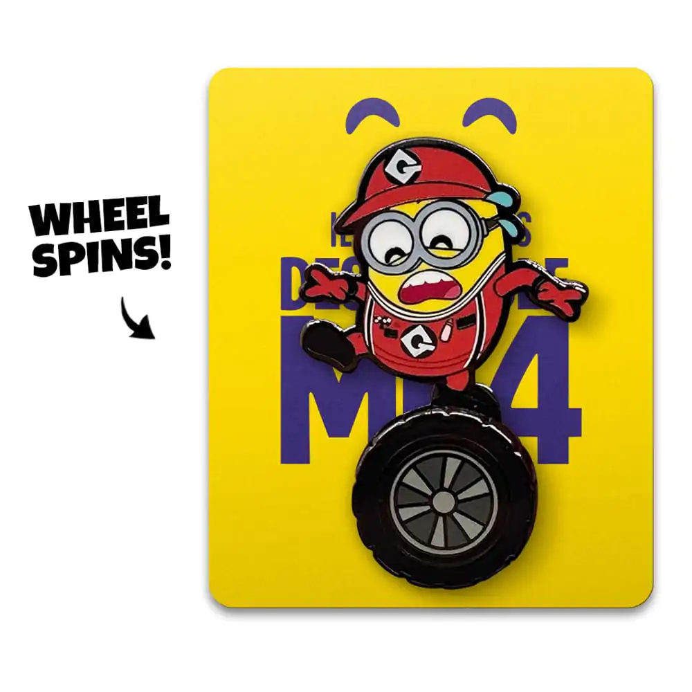 Despicable Me Pin Badge Tire Minion Spinning 5 cm product photo