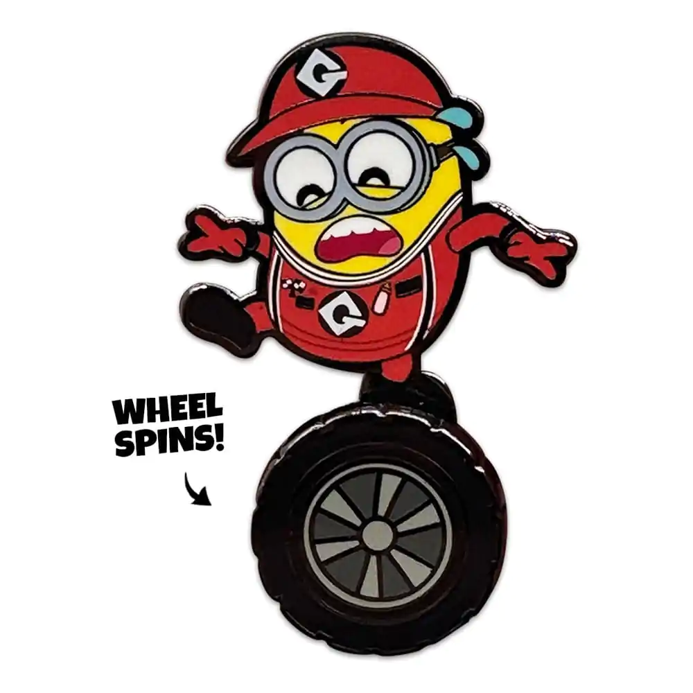 Despicable Me Pin Badge Tire Minion Spinning 5 cm product photo