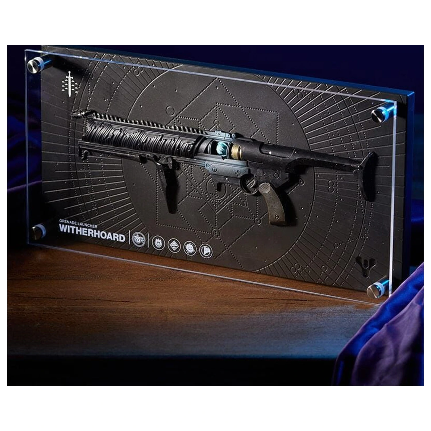 Destiny 2 Witherhoard Exotic Weapon Plaque Replica product photo