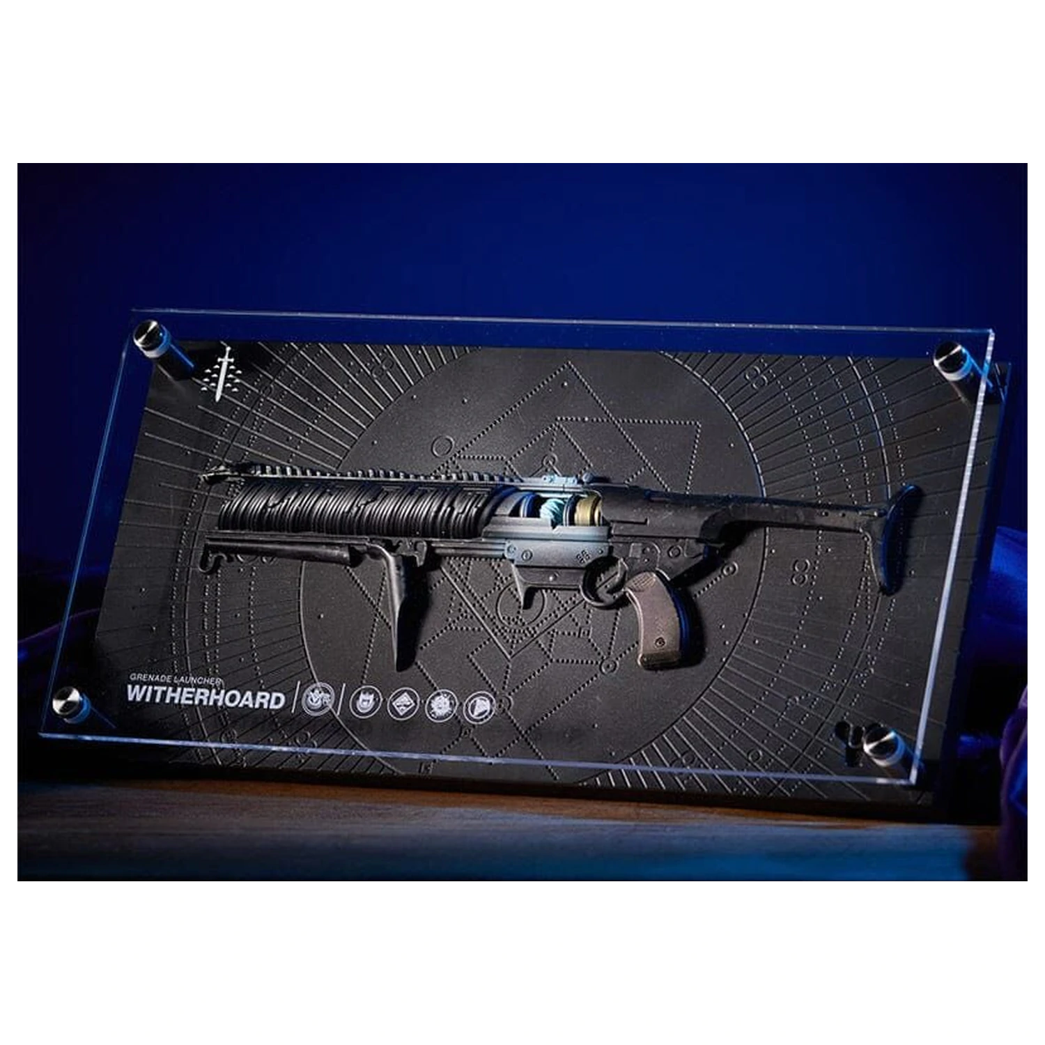 Destiny 2 Witherhoard Exotic Weapon Plaque Replica product photo