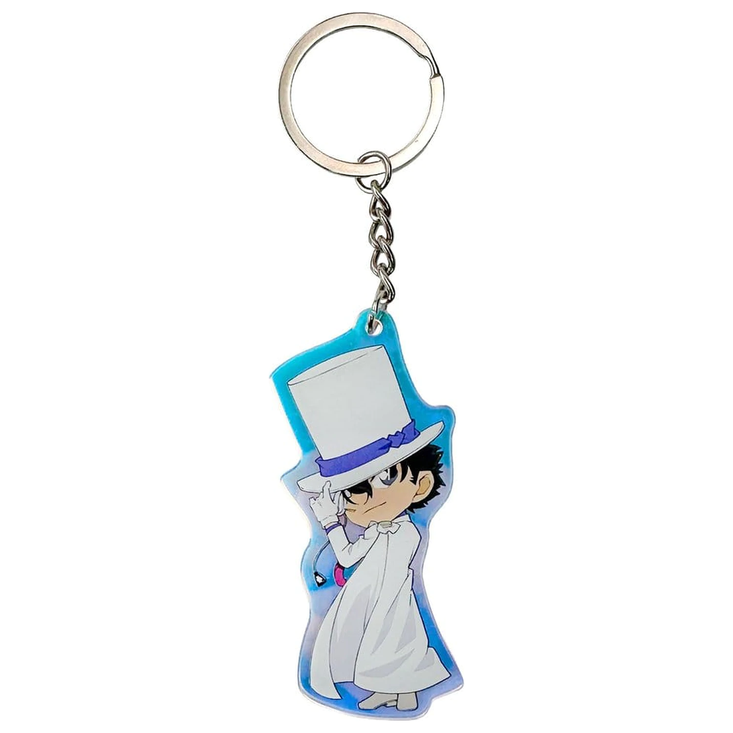 Detective Conan Acrylic Keychain Kaito Kid 7 cm product photo
