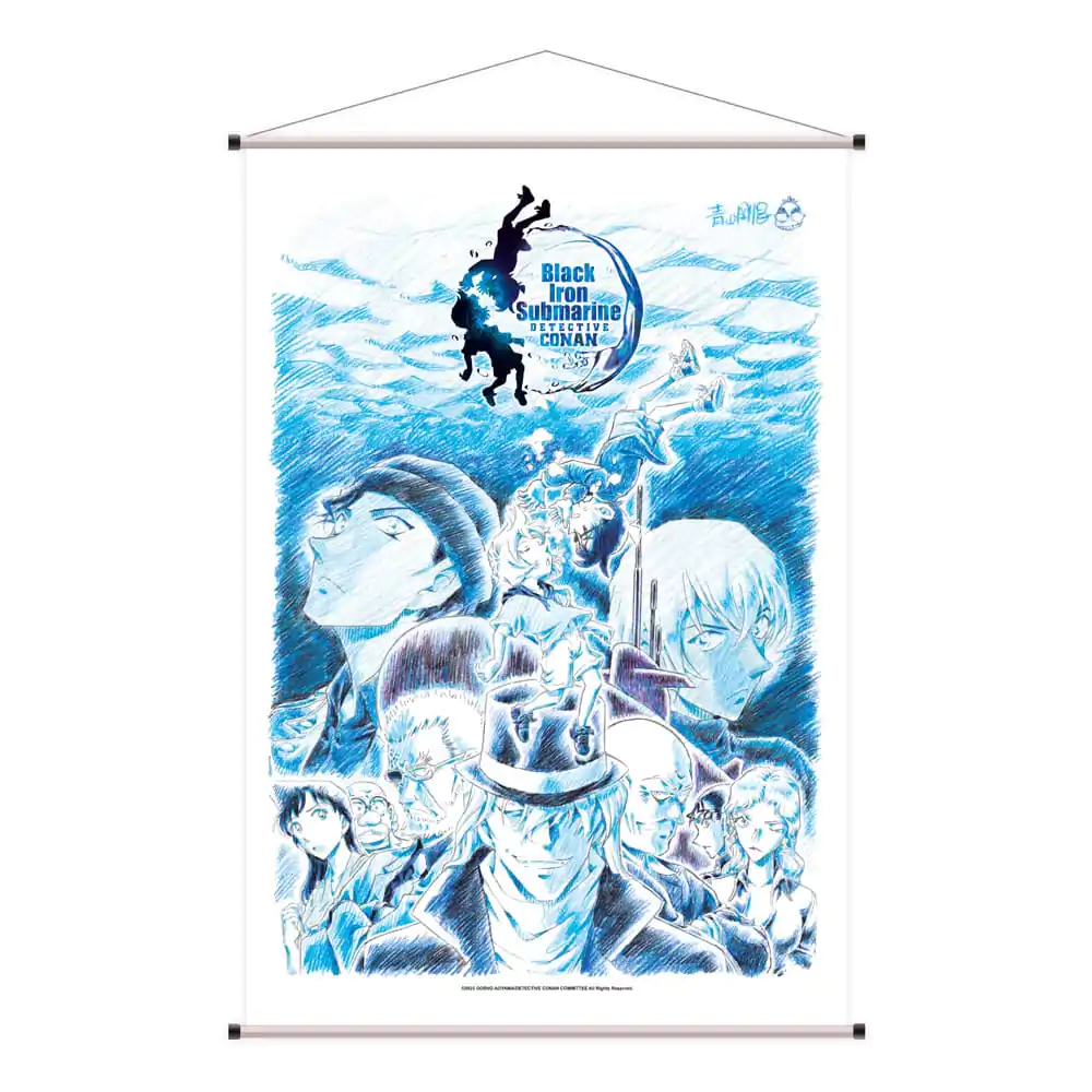 Detective Conan Wallscroll Black Iron Submarine 60 x 90 cm product photo