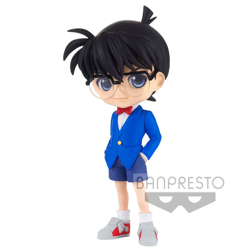 Case Closed Q Posket Mini Figure Conan Edogawa II Ver. A 13 cm product photo