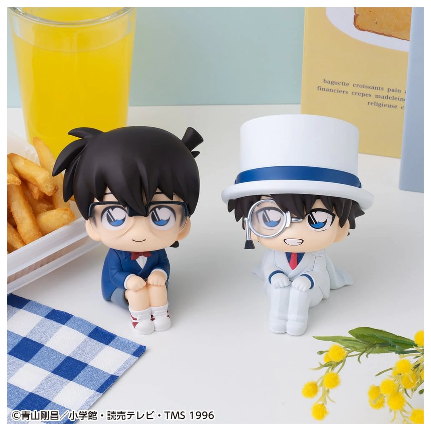 Detective Conan Look Up PVC Figures 2-Pack Conan Edogawa & Kid the Phantom Thief 11 cm (with gift) product photo