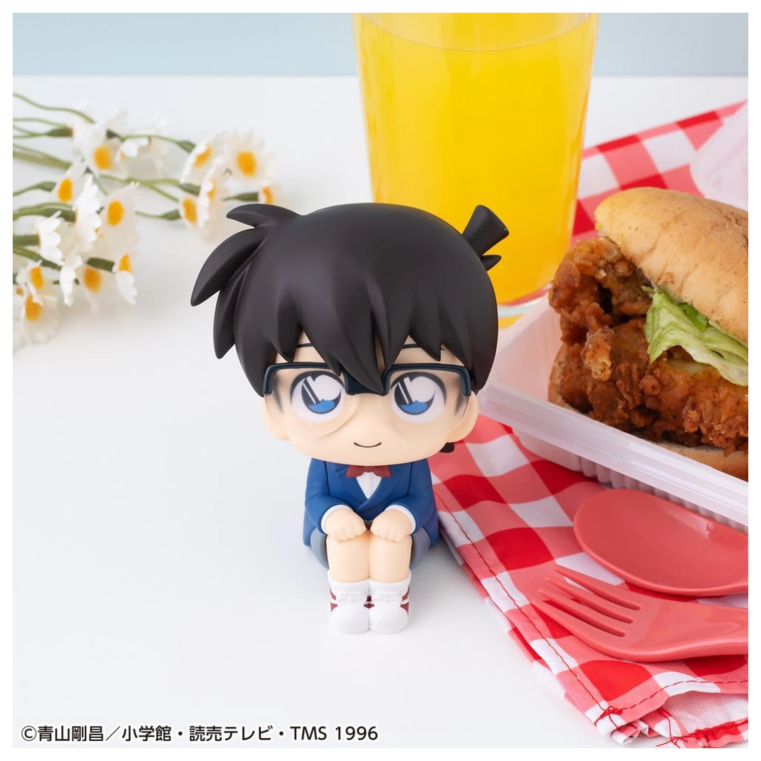 Detective Conan Look Up PVC Figure Conan Edogawa 11 cm product photo